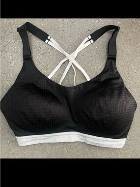 Black & Sparkly Silver Bra by Victoria Sport